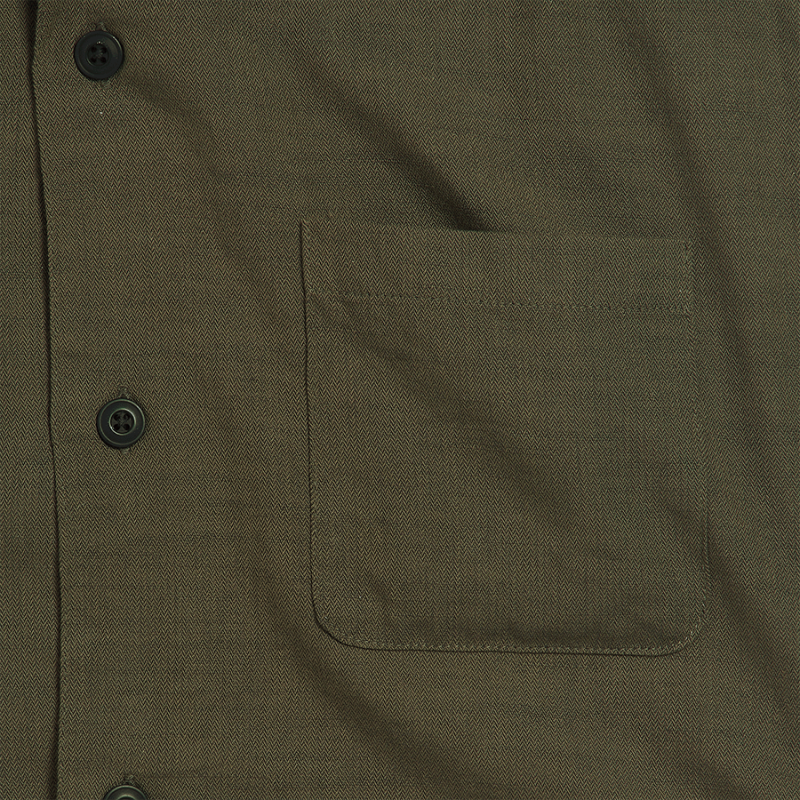 Desert Rat Short Sleeve Shirt in Khaki | Triumph Heritage